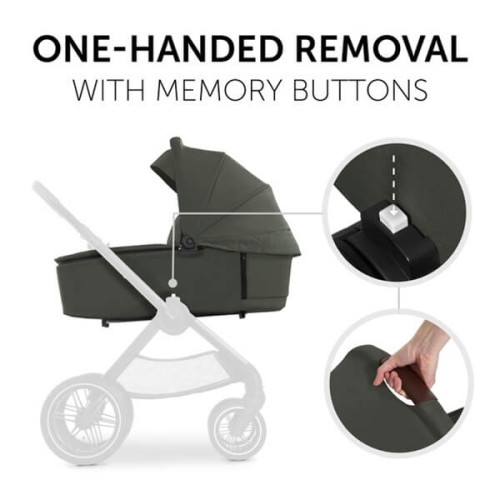 Универсальная коляска 2 в 1 Hauck Walk N Care Air Dark Olive